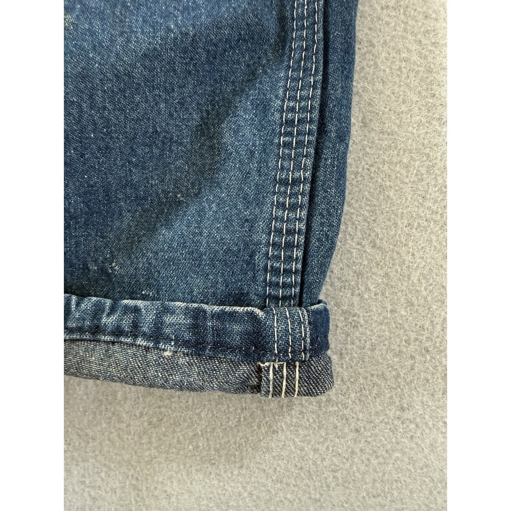 Vintage Washington Dee Cee Overalls Baby Toddler 18-24 Months 1970s Blue Denim - Picture 10 of 12